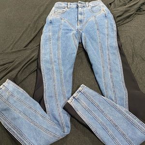 Mugler denim jeans